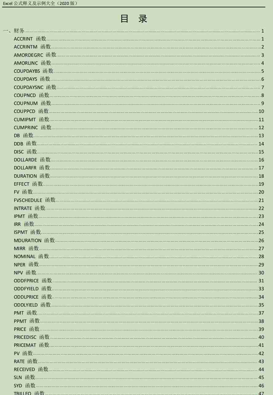 会计常用的excel函数有哪些-excel最常用的八个函数-第18张图片 会计常用的excel函数有哪些-excel最常用的八个函数-第18张图片